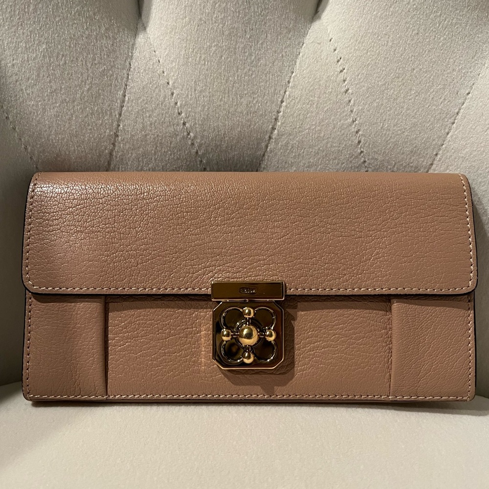 EUC CHLOE Goatskin Elsie Wallet